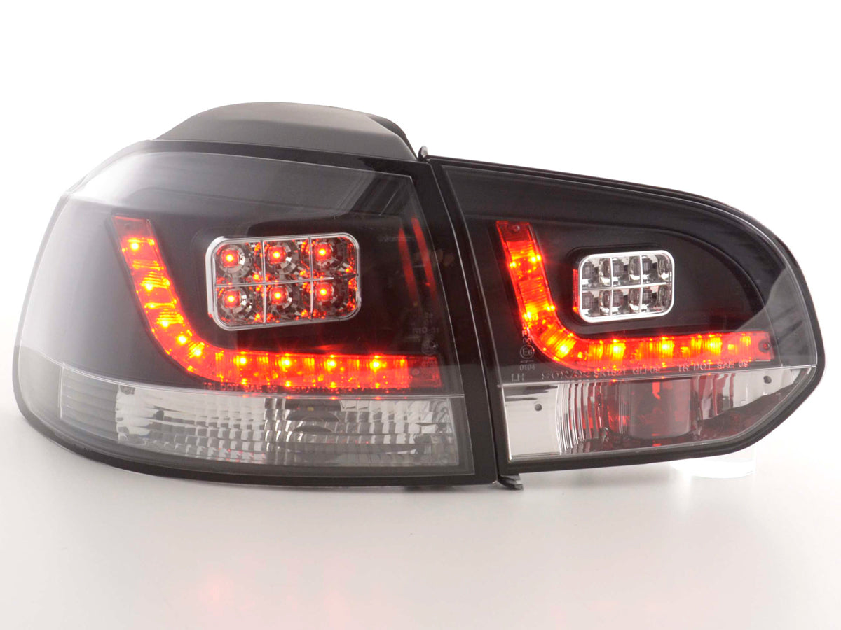 LED Rückleuchten Set VW Golf 6 Typ 1K 2008-2012 klar/rot LED Rückleuchten Set VW Golf 6 Typ 1K 2008-2012 klar/rot